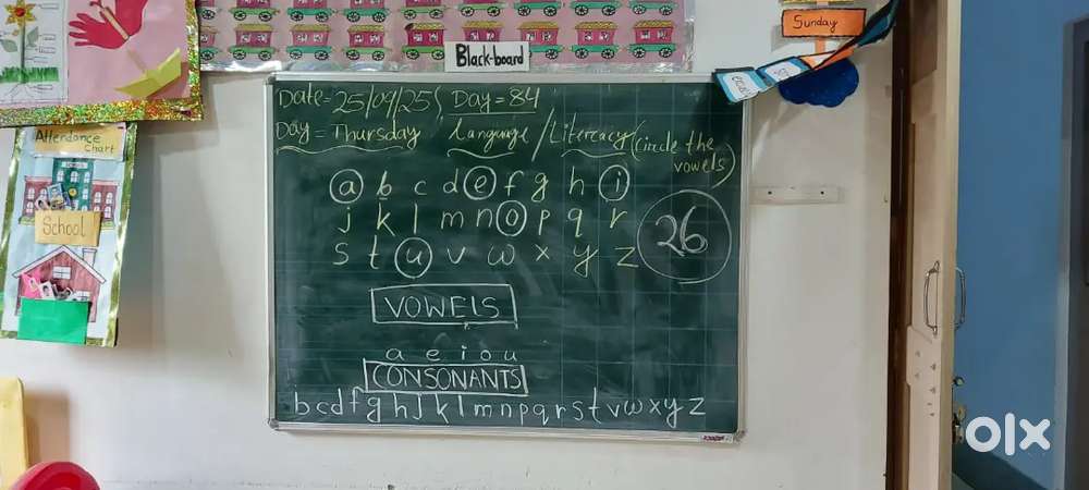 He is studying in LKG at Kidzee International School (English mdium