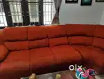 Corner fabric Sofa 6 seaters