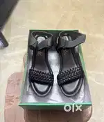 Catwalk Black Wedges UK 5