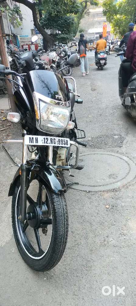 A TVS Radeon bike is good condition