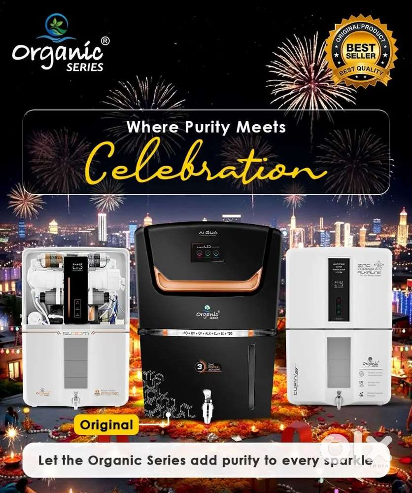 Coolest offer of the year on Premium RO Series with copper alkaline ro
