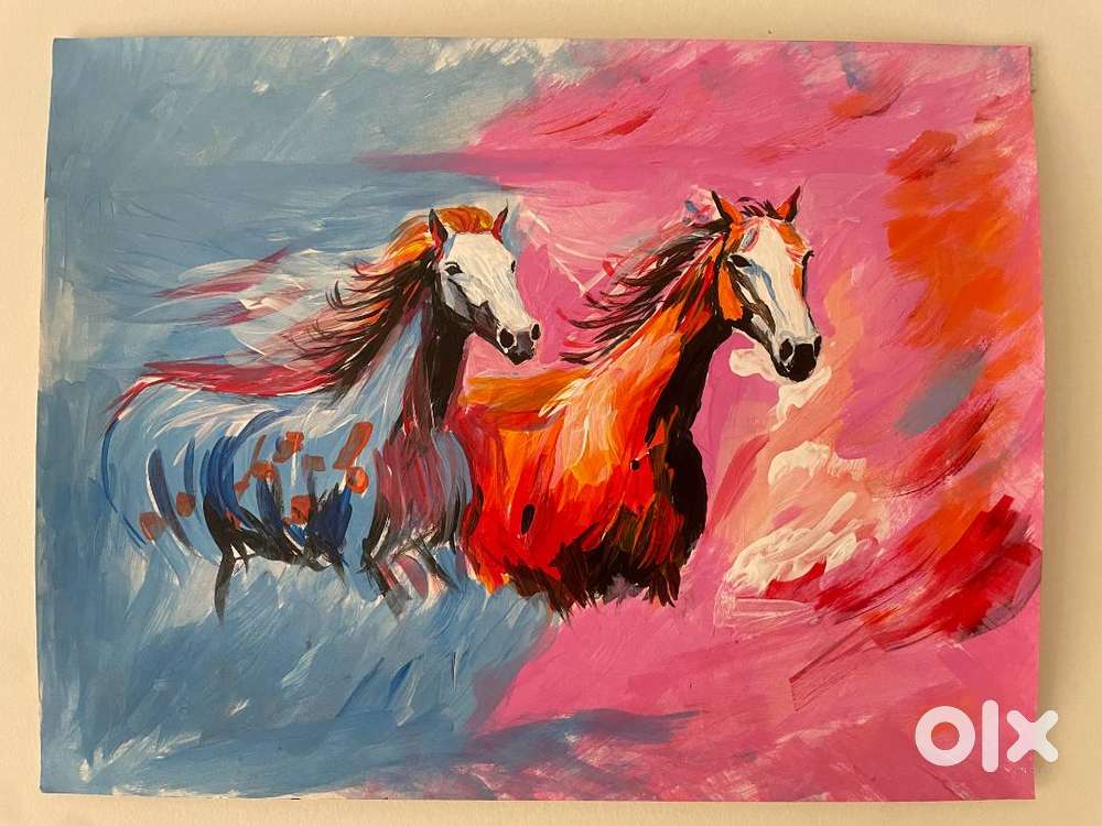 Handmade Acrylic Painting on Canvas
