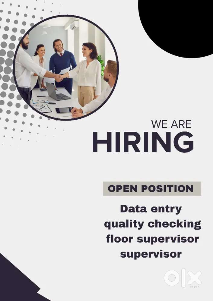 WE'RE HIRING WAREHOUSE DATA ENTRY MALE ONLY