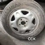 165.65-14 tyre & rim set