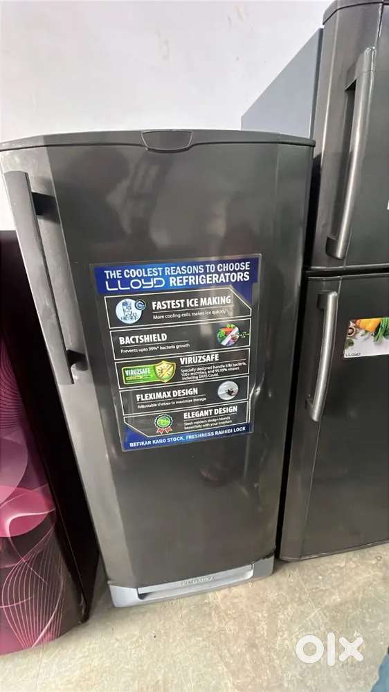 Single door fridge with warranty and good condition