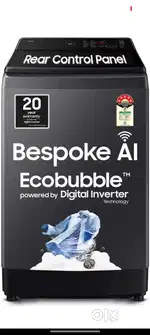 Samsung 10kg Top Load eco bubbles WiFi Inverter Fully Automatic
