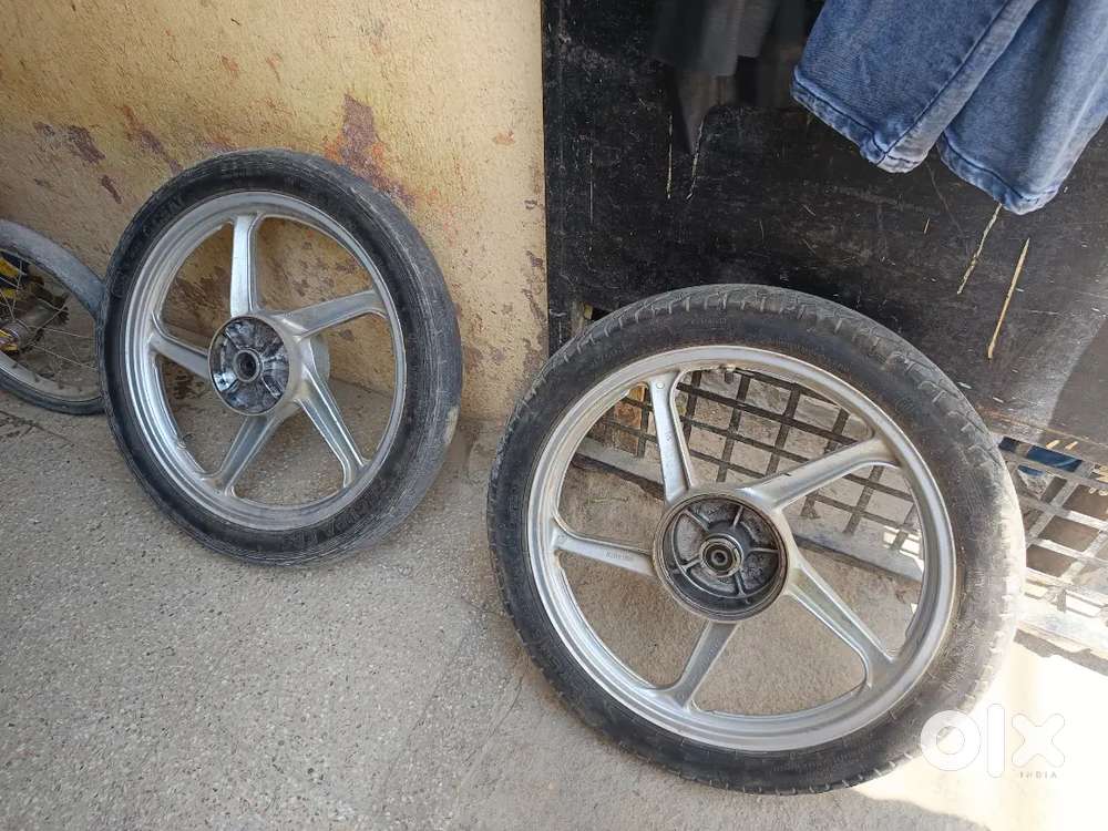 Hero honda hf deluxe alloy wheels