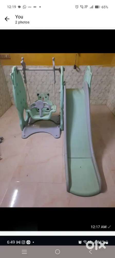 Slide and swing