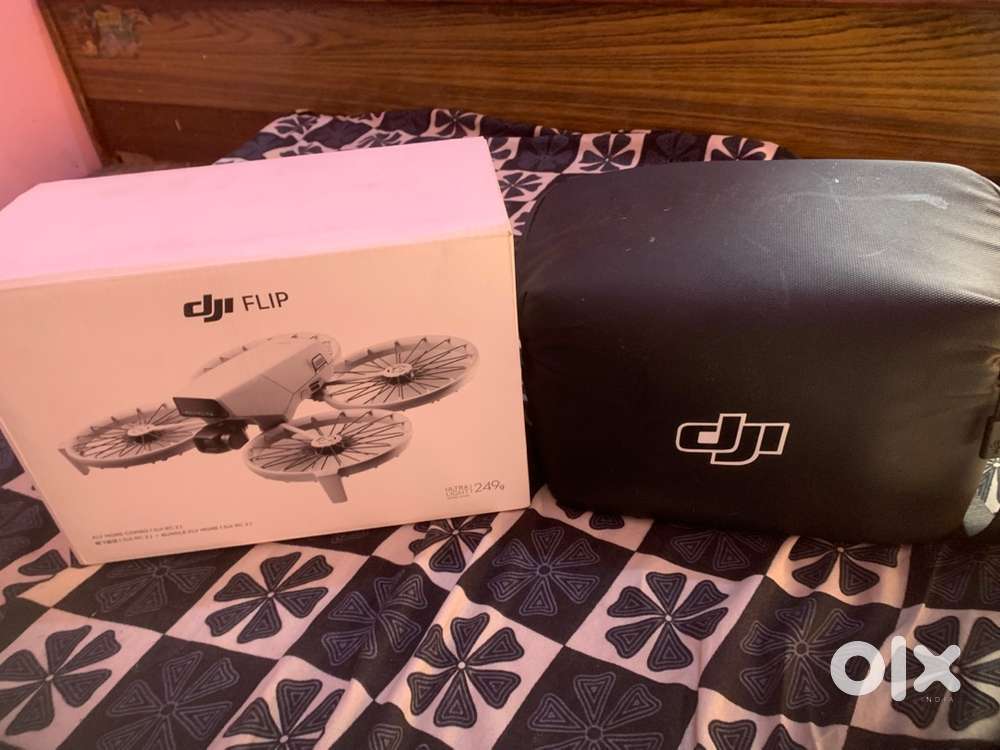 Dji flip drone 4k flymore combo just opened