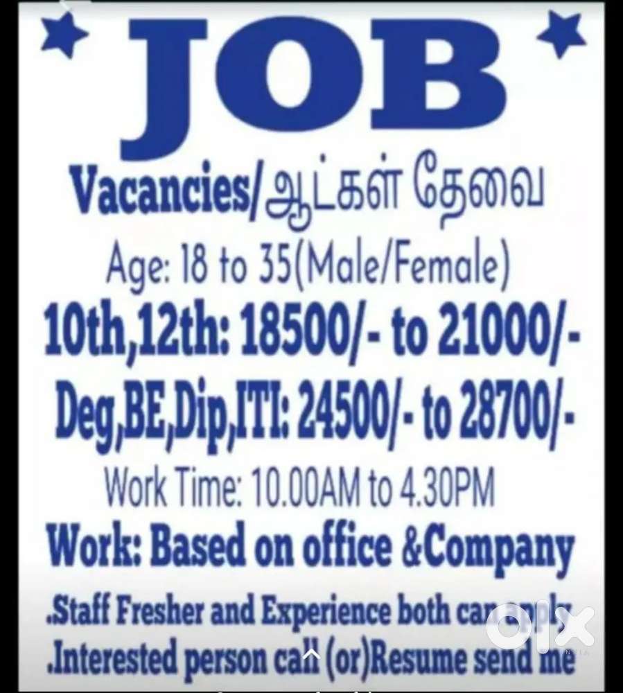Job vacancies