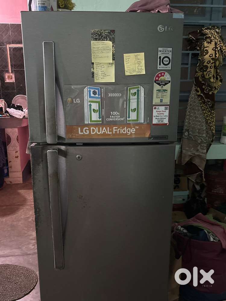 Lg double door fridge