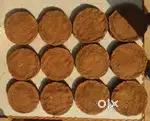 Pure Cow Dung Cakes for Pooja & Gardening – ₹100 (10 pcs)