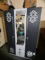 3-Door Metal Wardrobe – Like New (Only 3 Months Old!)