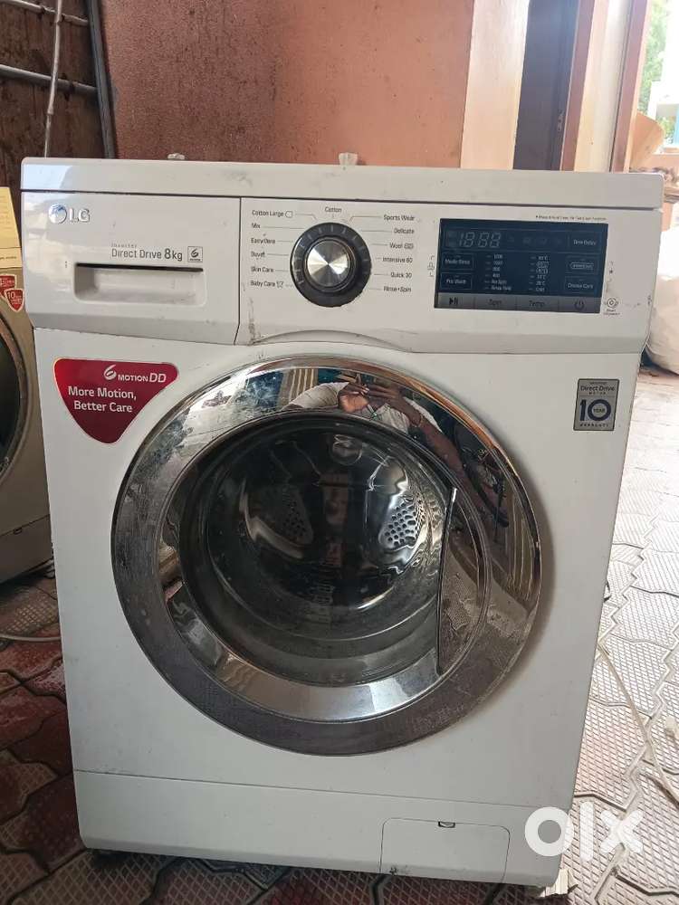 Lg front load 8kg washing machine