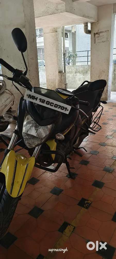 Both tyres are new and all conditions bike