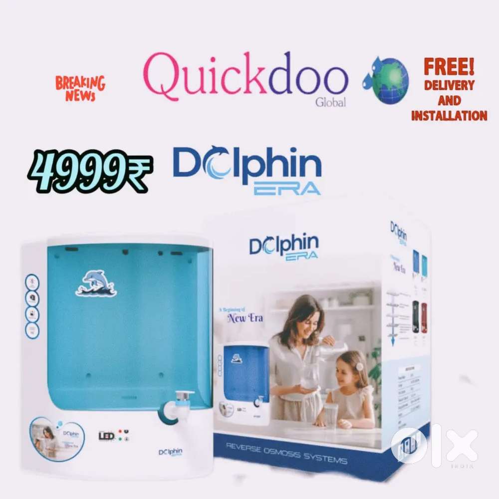 Ro water purifier Dolphin model