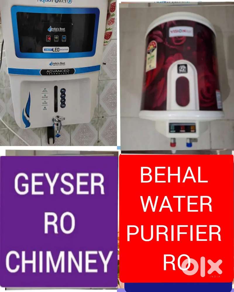 AQUA WATER PURIFIER RO FILTER UNDER SINK RO, REPAIR  CHIMNEYS