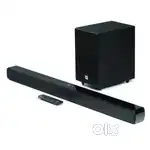 JBL Cinema SB241, Dolby Digital Soundbar with Wired Subwoofer (110W)