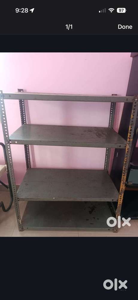 3 Shelves Iron Rack