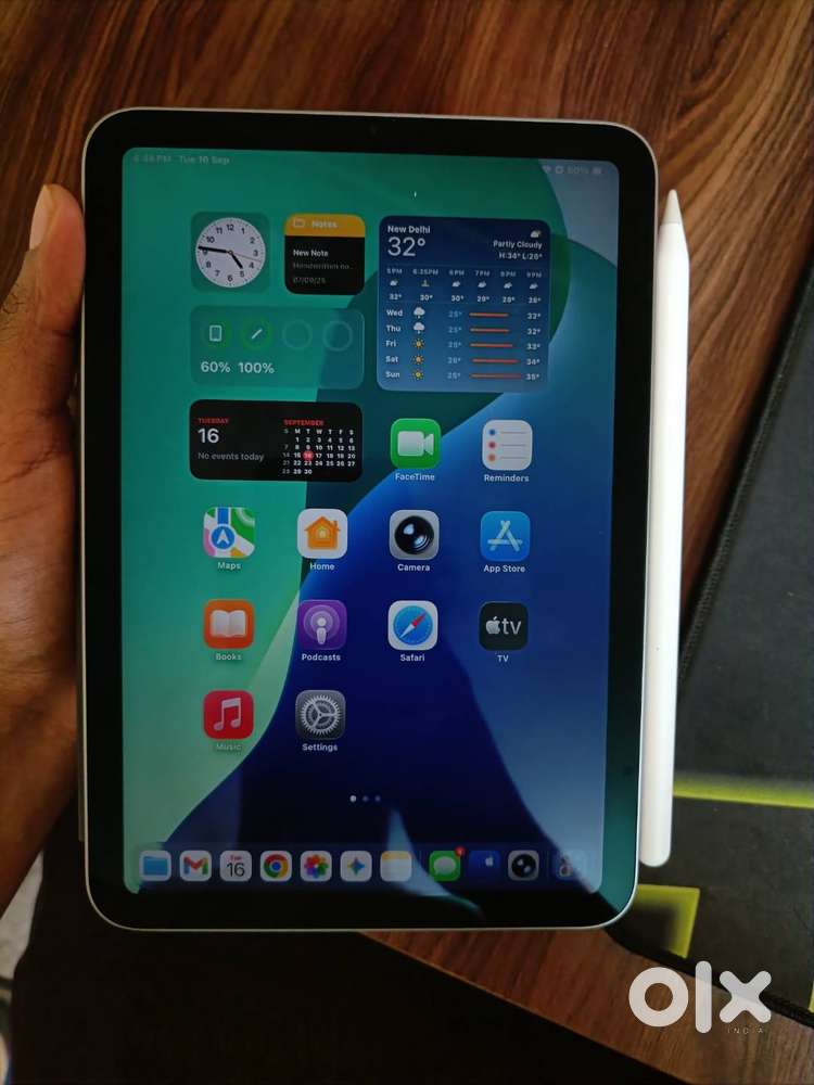 ipad mini 7 with full case and apple pencil pro