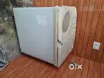 Washing machine in running condition