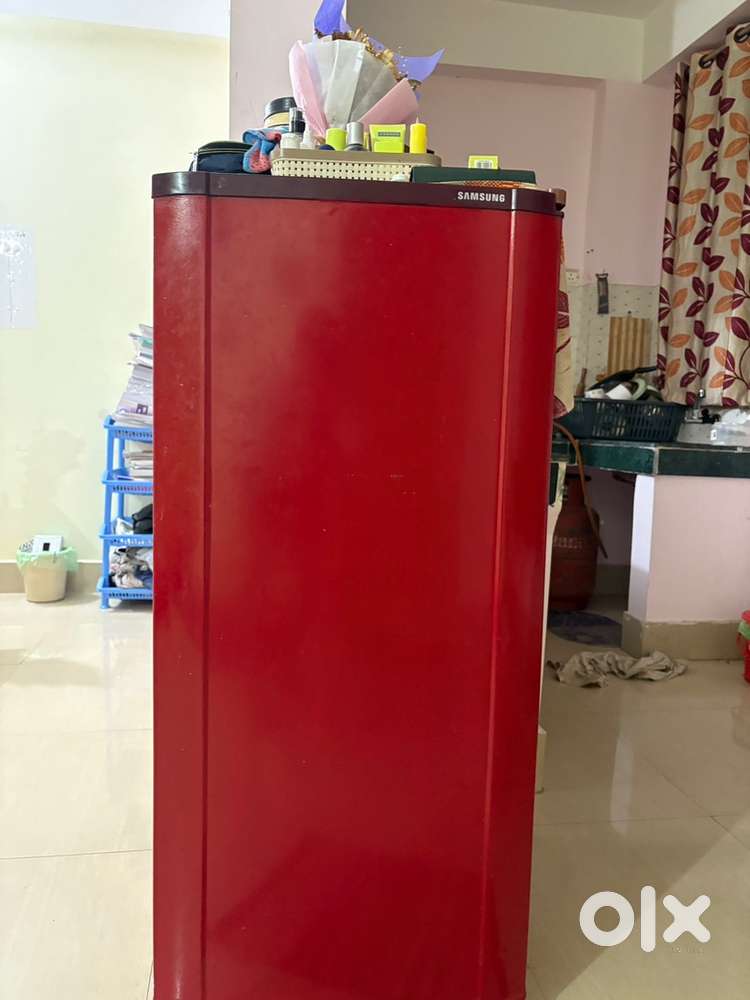 Red Samsung Fridge 189l Single door