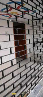Separate flat with 2 bedroom, kitchen, bathroom, aagan and baranda