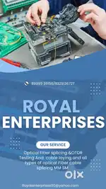 Fiber optic splicing services