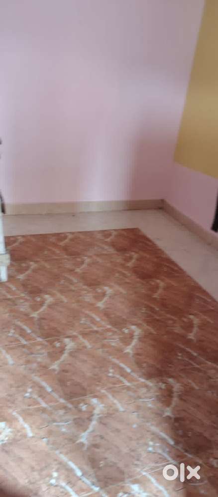 Cement sheet house with common bathroom