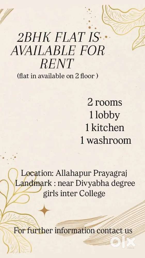 2bkh flat available for rent