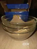 Glass bowl set of 3