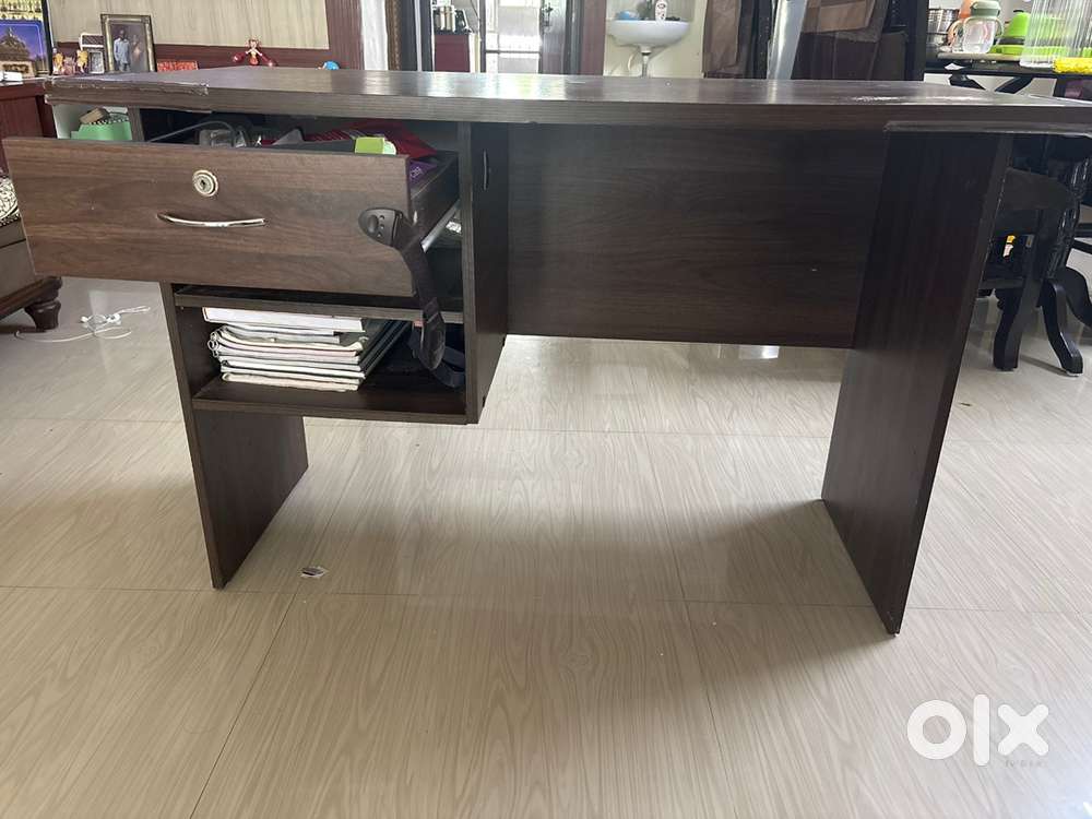 Computer desk and desk chair