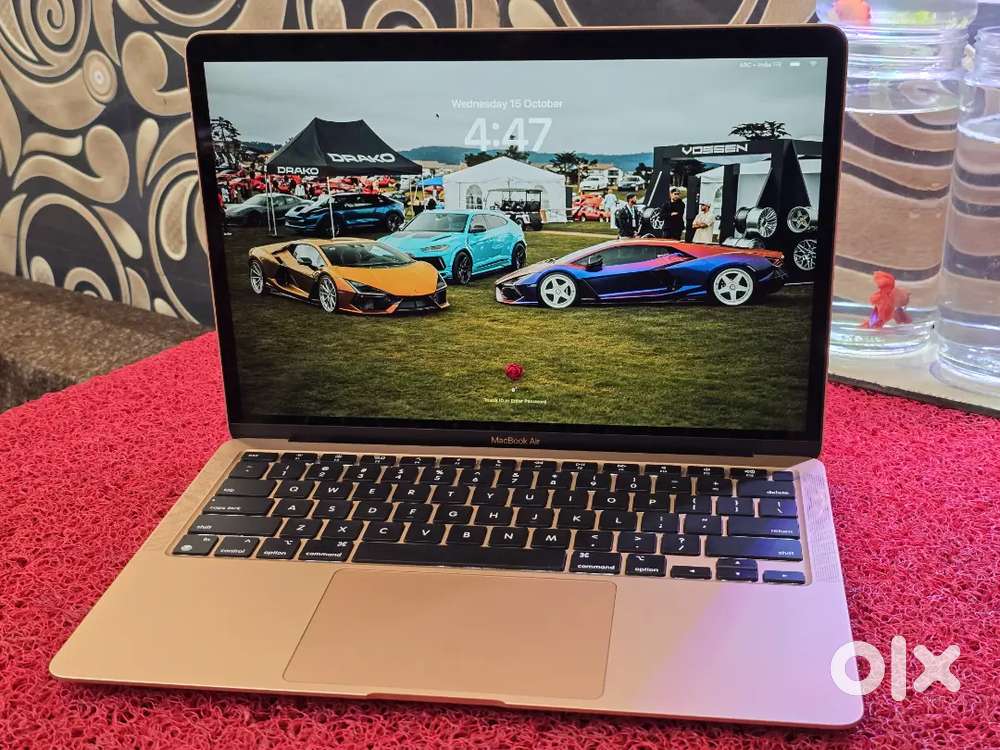 M1 Air Gold 2023  Apple Macbook 8gb 256gb SSD 13inch Retina Touch iD