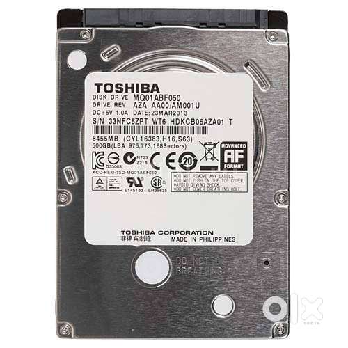 2.5 Inch Laptop TOSHIBA 1 TB HAR DISK FOR SALE