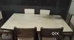 Best quality Original Sagvan Wooden Dining Table with 6 Chairs.
