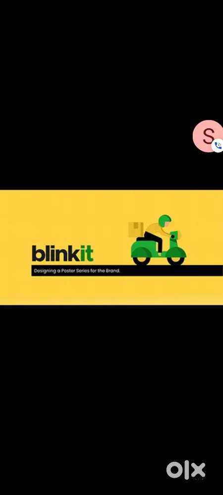 Hiring for Kolkata blinkit delivery boy job