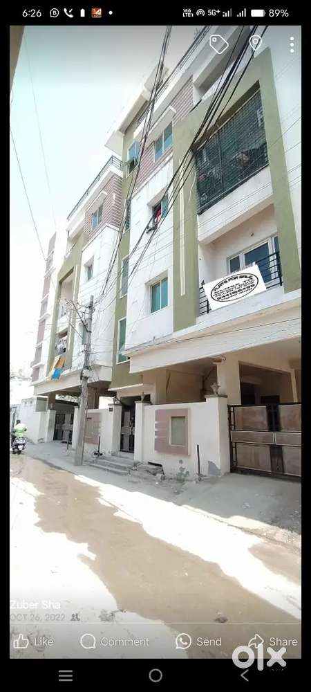 FLAT.  FOR   RENT AIRPORT ROAD PILLAR NO 242 CLOSE TO MAIN ROAD