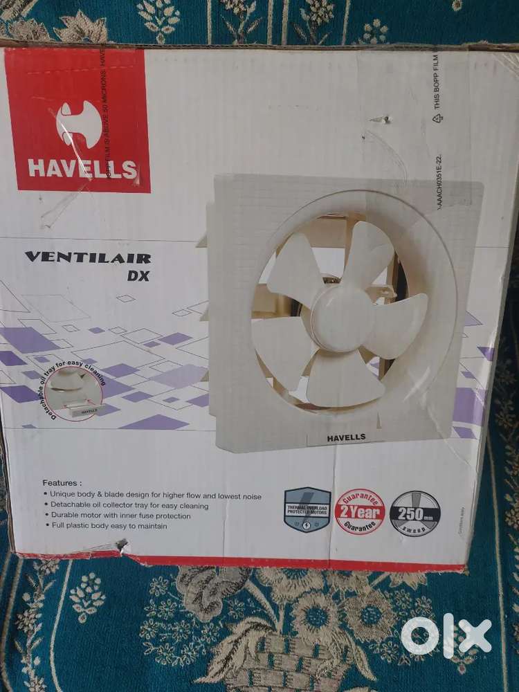 Havell 250 MM 10 inch exoust Fan Qty 3