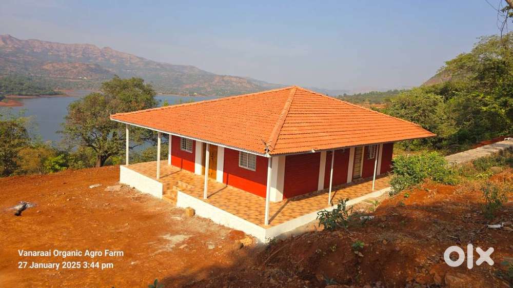 WATER VIEW PREMIUM BUNGALOW WITH ORGANIC FARM PLOTS GATED COMMUNITY.