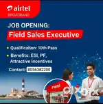 Airtel - Field Sale's Executive