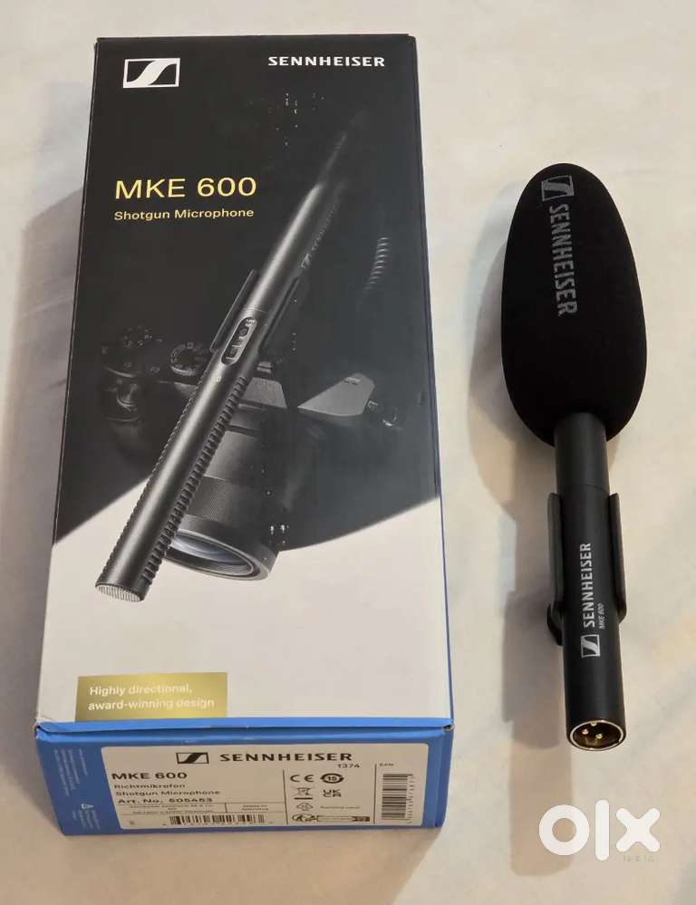 Profesional Shotgun Microphone ( Sennheiser MKE 600)
