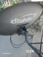Dish tv.remote. modem . Adopter