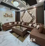 U shape sofa luxury model