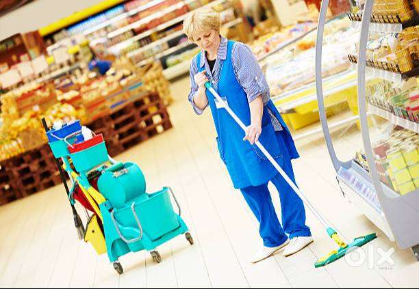 Need only Feemale staff super mart me saf safai kare ke liye