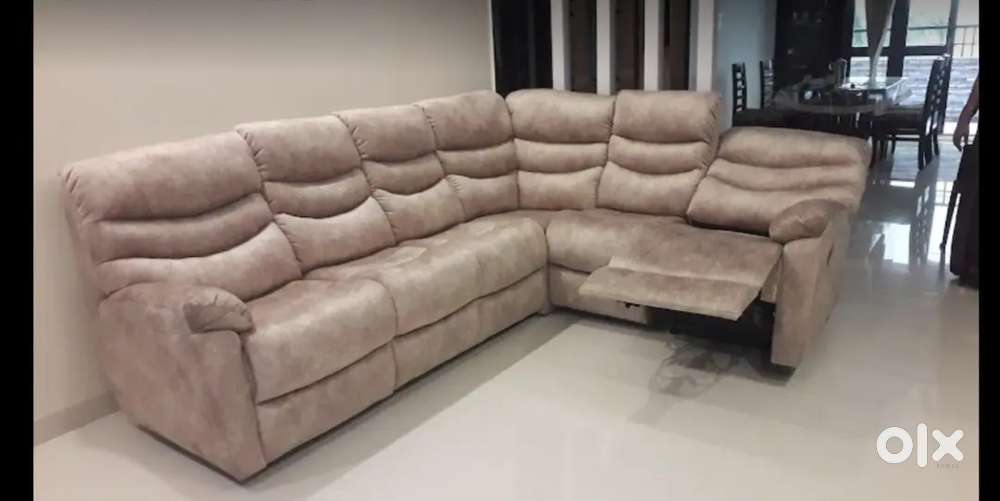 LUXURY MODEL L TYPE DUMMY RECLINER SOFA AVAILABLE AT ZAM ZAM FURNITURE