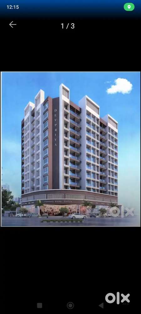 1BHK Flat for Sale Rs,38Lac Dronagiri sec,55 Near Rly Station