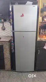 Double door fridge of Sharp