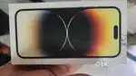 Iphone 14 PRO MAX Gold 128gb brand new condition price fix