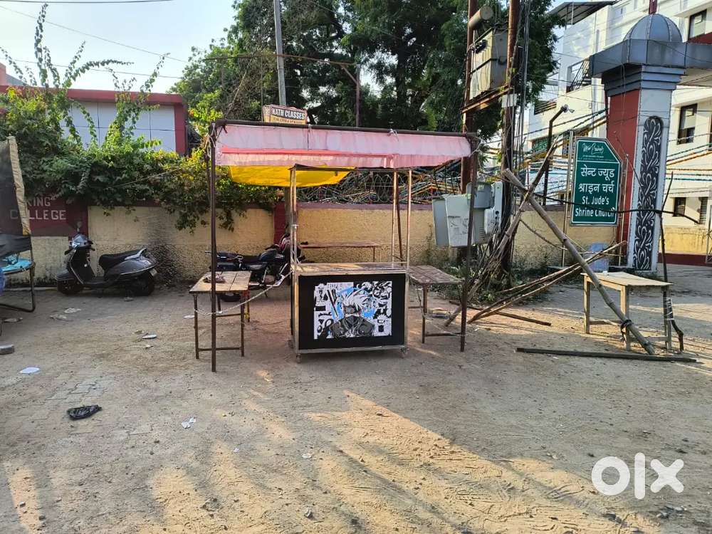 stainless steel food cart