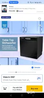 Table top dish wash
